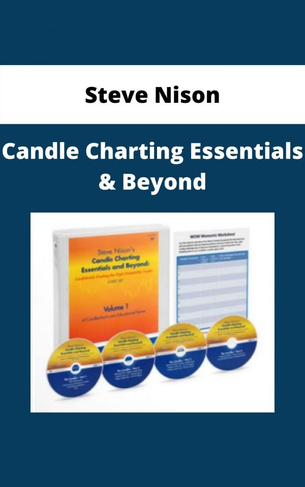 Steve Nison – Candle Charting Essentials & Beyond – Available Now!!!