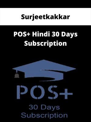 Surjeetkakkar – Pos+ Hindi 30 Days Subscription