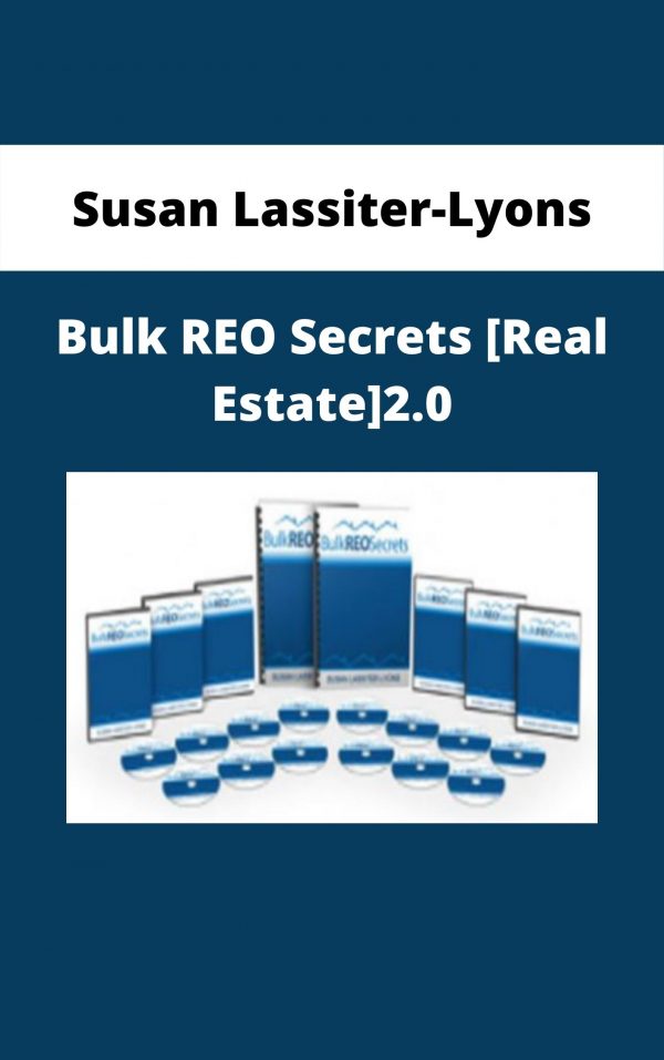 Susan Lassiter-lyons – Bulk Reo Secrets [real Estate]2.0