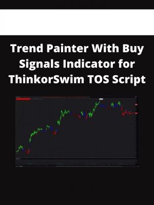 Trend Painter With Buy Signals Indicator For Thinkorswim Tos Script