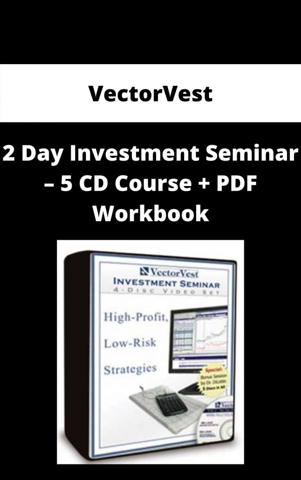 Vectorvest – 2 Day Investment Seminar – 5 Cd Course + Pdf Workbook