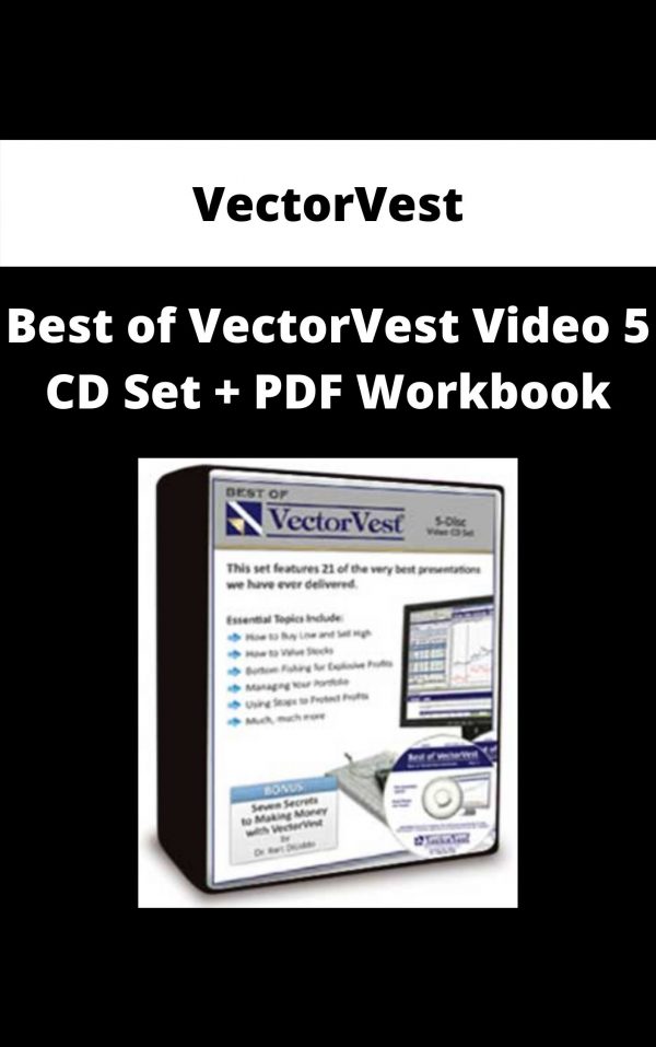 Vectorvest – Best Of Vectorvest Video 5 Cd Set + Pdf Workbook