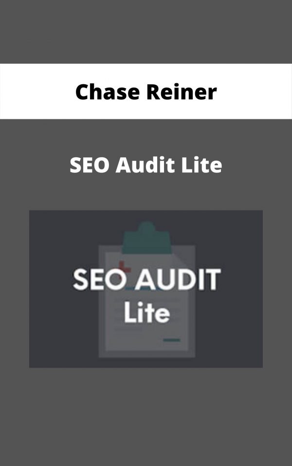 Chase Reiner – Seo Audit Lite