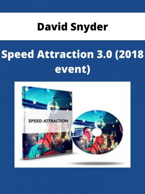 David Snyder – Speed Attraction 3.0 (2018 Event)
