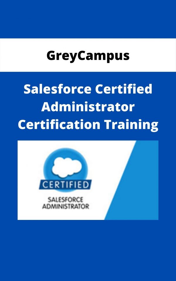 Greycampus – Salesforce Certified Administrator Certification Training