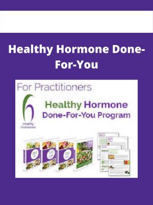 Healthy Hormone Done-for-you