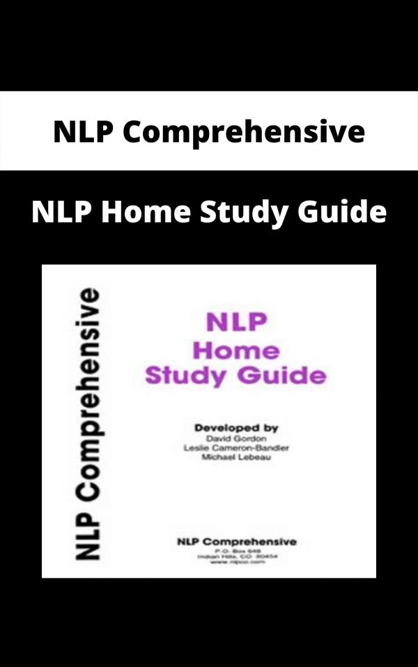 Nlp Comprehensive – Nlp Home Study Guide