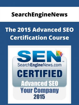 Searchenginenews – The 2015 Advanced Seo Certification Course