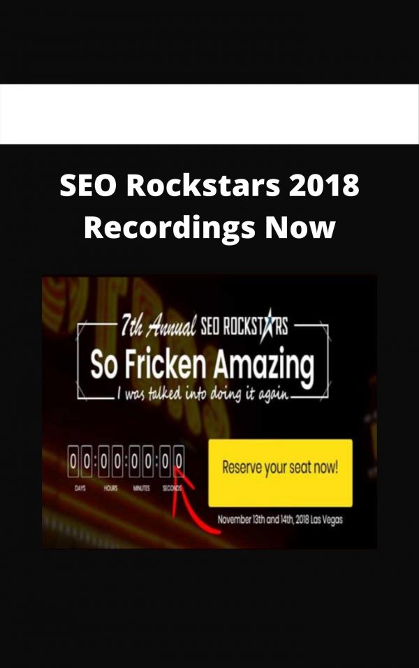 Seo Rockstars 2018 Recordings Now