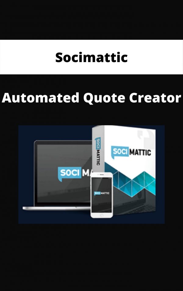 Socimattic – Automated Quote Creator