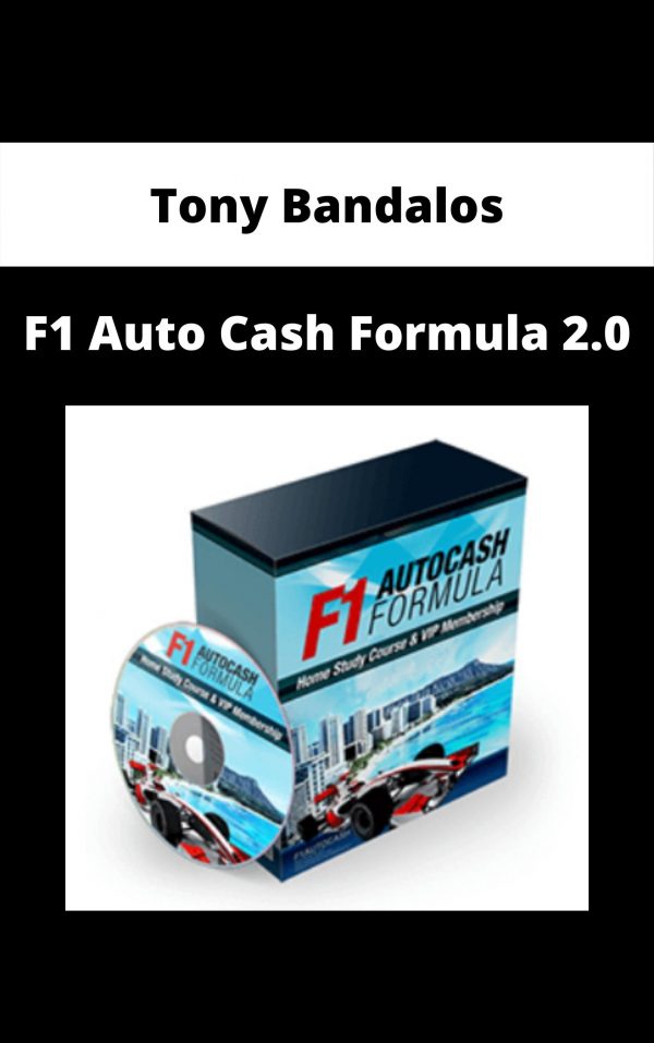 Tony Bandalos – F1 Auto Cash Formula 2.0