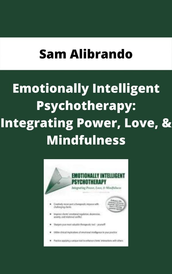 Emotionally Intelligent Psychotherapy: Integrating Power, Love, & Mindfulness – Sam Alibrando